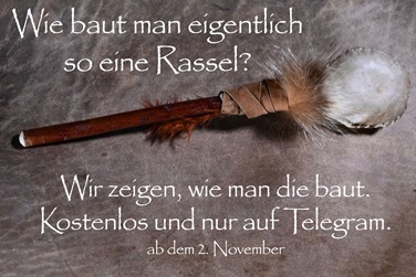 Wie baue ich eine schamanische Rassel?
